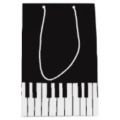 Piano-toetsenbord met cadeau medium cadeauzakje (Voorkant)
