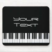 Piano-toetsenbord Mousepad Muismat (Voorkant)