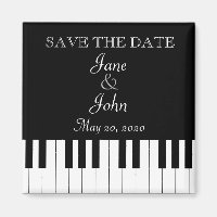 Piano Toetsenbord Muziek Bruiloft De datum opslaan