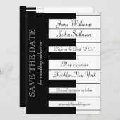 Piano Toetsenbord Muziek Bruiloft Opslaan De Datum Save The Date (Voorkant / Achterkant)