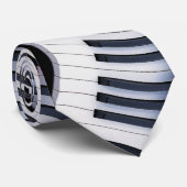 PIANO TOETSENBORD Muziek Liefhebber Stropdas (Opgerold)