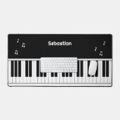 Piano Toetsenbord Muzieknoten Gepersonaliseerd Bureaumat (Keyboard & Muis)