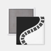 Piano Toetsenbord Muzikale magneet (Voorkant / Achterkant)