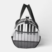 Piano Toetsenbord Ontwerp Duffel Bag Plunjezak (Rechts)
