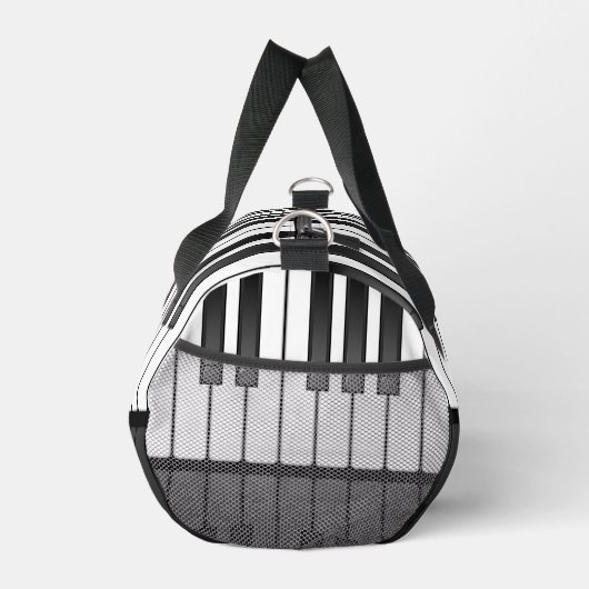 Piano Toetsenbord Ontwerp Duffel Bag Plunjezak (Rechts)
