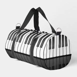 Piano Toetsenbord Ontwerp Duffel Bag Plunjezak