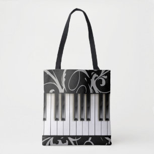Piano Toetsenbord // Pianoleraar // Muzikant Tote Bag