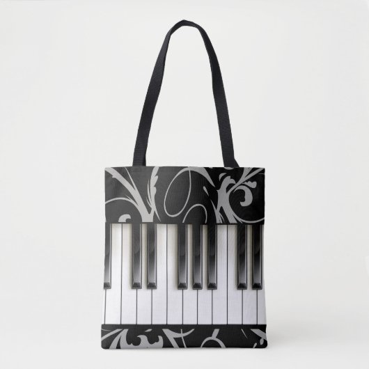 Piano Toetsenbord // Pianoleraar // Muzikant Tote Bag (Voorkant)