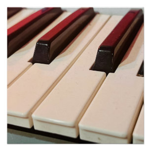 Piano Toetsenbord Poster