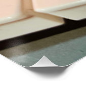 Piano Toetsenbord Poster (Hoek)