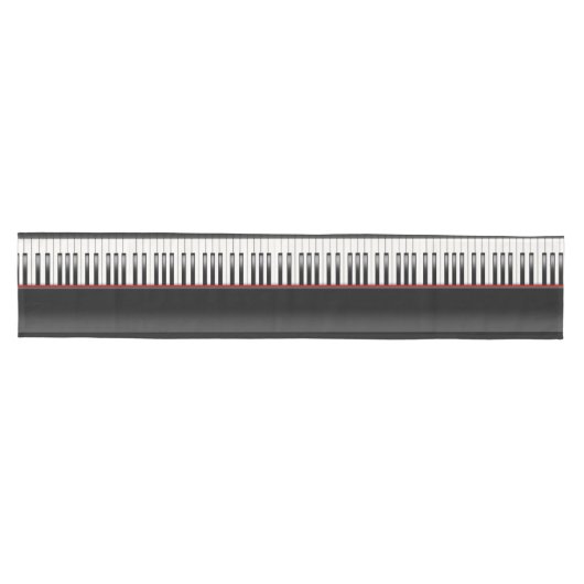 Piano-toetsenbordpatroon Medium Tafelloper (Horizontaal)