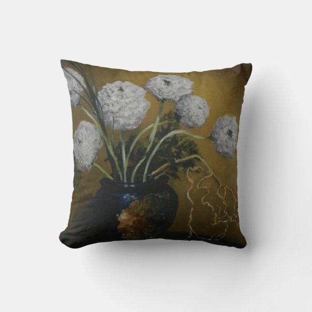 Piano Top Floral Sierkussen (Voorkant)