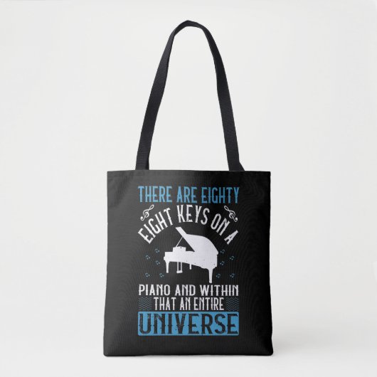 Piano - tote bag (Voorkant)
