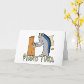 Piano Tuner (tonijn) Kaart (Gele Bloem)