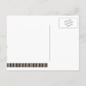 Piano-uitnodiging briefkaart (Achterkant)