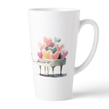 Piano van liefdesharten Valentijnsdag