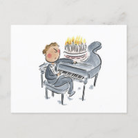 Piano verjaardagstaart