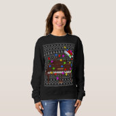Piano Verlichting Xmas Sweater Lelijke Piano Kerst (Voorkant volledig)