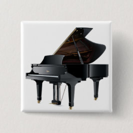 piano vierkante button 5,1 cm