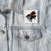 Piano Vierkante Button 5,1 Cm (In situ)