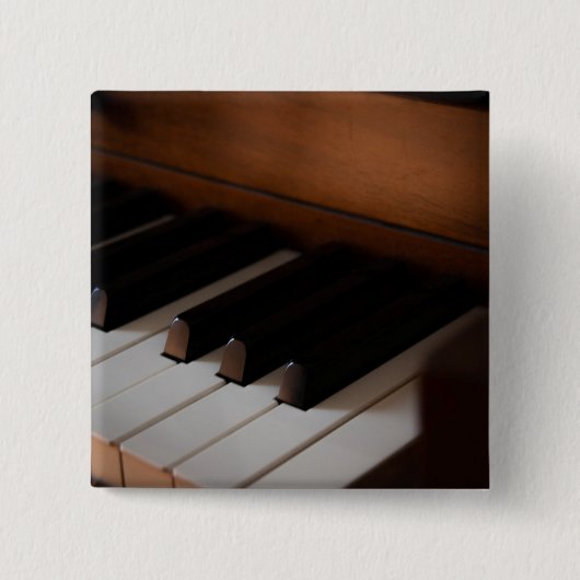  piano vierkante button 5,1 cm (Voorkant)