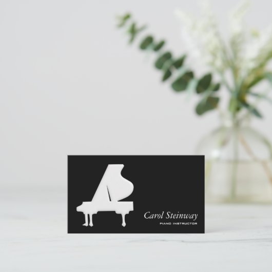 Piano Visitekaartje (Staand voorkant)