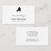 Piano Visitekaartje (Voorkant / Achterkant)