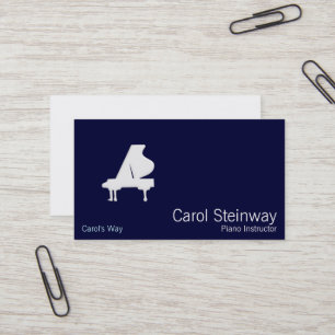 Piano Visitekaartje