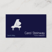 Piano Visitekaartje (Voorkant)