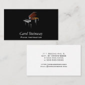 Piano Visitekaartje (Voorkant / Achterkant)