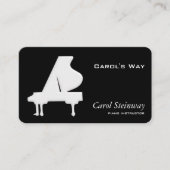 Piano Visitekaartje (Voorkant)