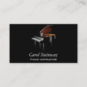 Piano Visitekaartje (Voorkant)