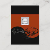 Piano-Visitekaartje Visitekaartje (Achterkant)