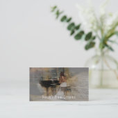 Piano-Visitekaartje Visitekaartje (Staand voorkant)