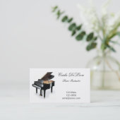 Piano-Visitekaartje Visitekaartje (Staand voorkant)