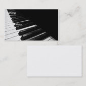 Piano-Visitekaartje Visitekaartje (Voorkant / Achterkant)