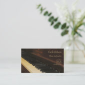 Piano-Visitekaartje Visitekaartje (Staand voorkant)