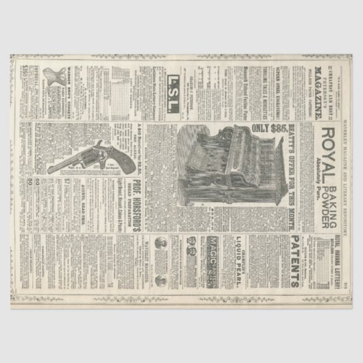 Piano Voeg weefselpapier toe Tissuepapier (Voorkant)