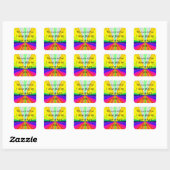 Piano Voices zegt dat hij vierkant Sticker moet sp (Vel)