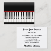 Piano W/O Skyline - SRF Visitekaartje (Voorkant / Achterkant)