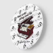 Piano - Wat klinkt er als een ronde wandklok (Hoek)