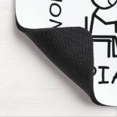 Piano - Wereld rond Muismat (Hoek)