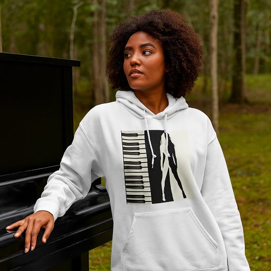 Piano Woman Hoodie