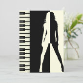Piano Woman Kaart