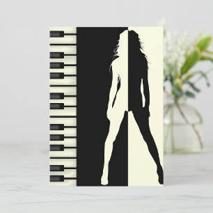 Piano Woman Kaart
