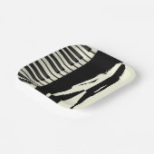 Piano Woman Papieren Bordje (Gebogen)