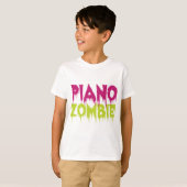 Piano Zombie T-shirt (Voorkant volledig)