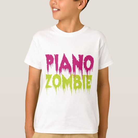 Piano Zombie T-shirt (Voorkant)