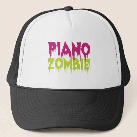 Piano Zombie Trucker Pet (Voorkant)