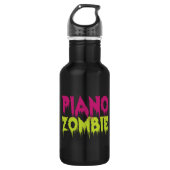 Piano Zombie Waterfles (Voorkant)